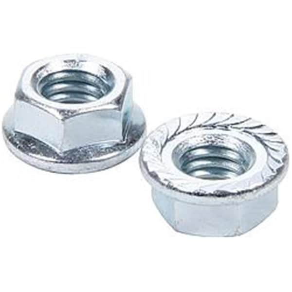 Allstar Performance 0.37 in.-16 Serrated Flange Nuts, 10PK ALL16042-10 - main